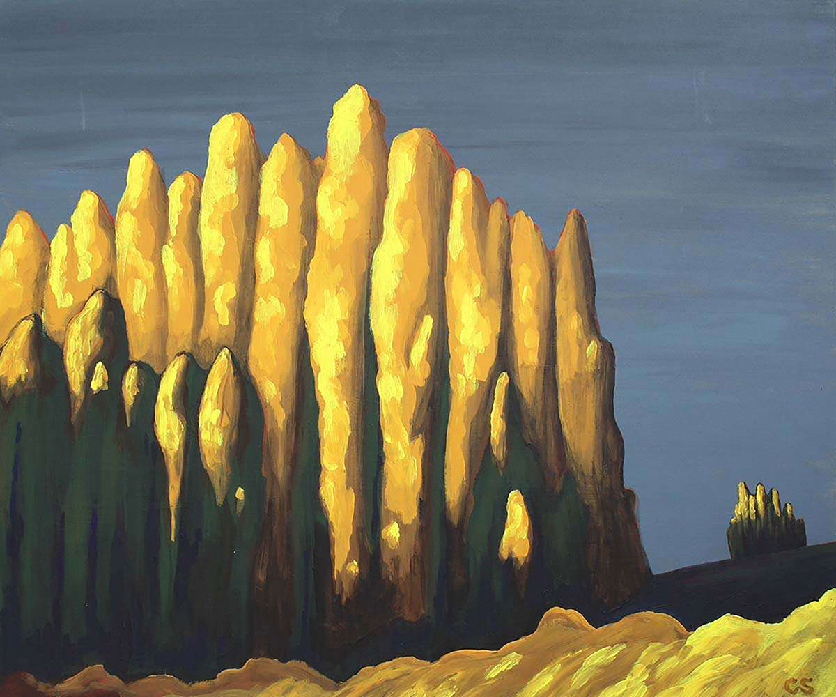 Late Autumn Sunset, 2000