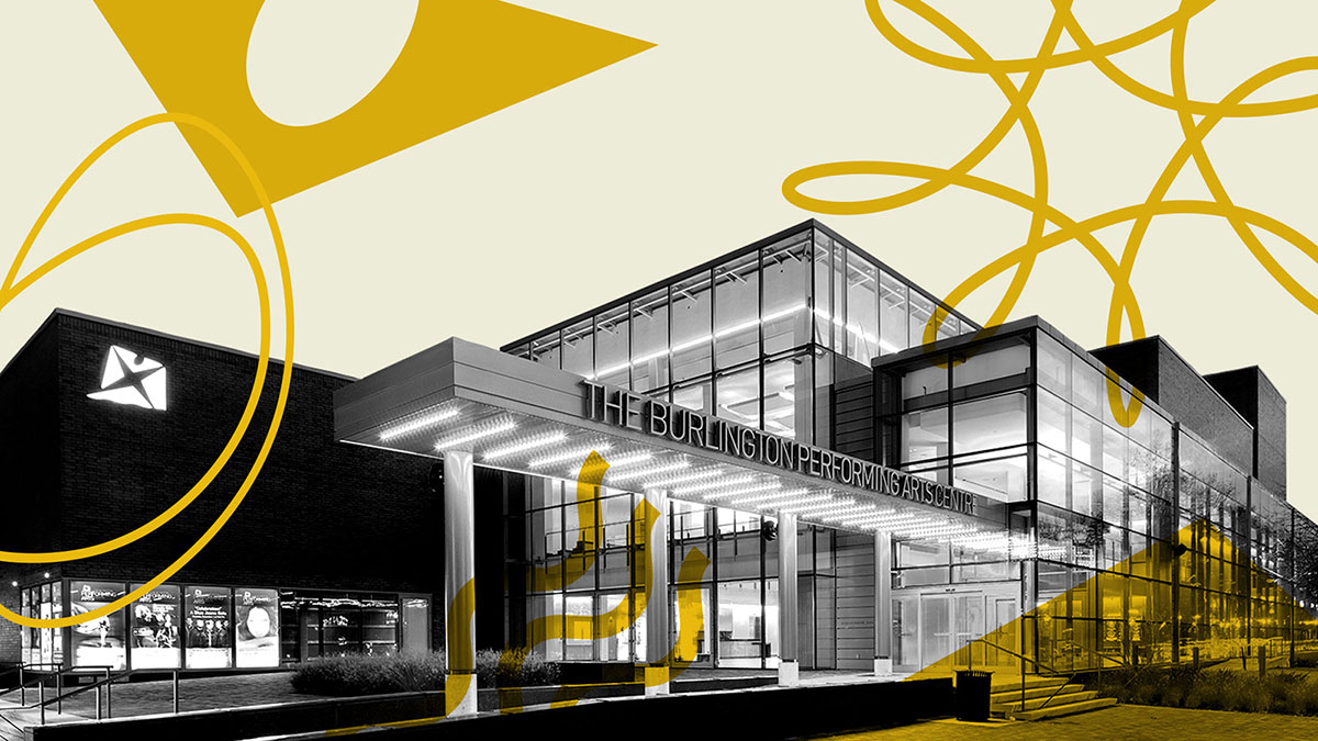 The Burlington Performing Arts Centre branding