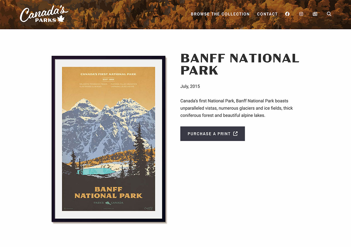 Canada&rsquo;s Parks portfolio detail