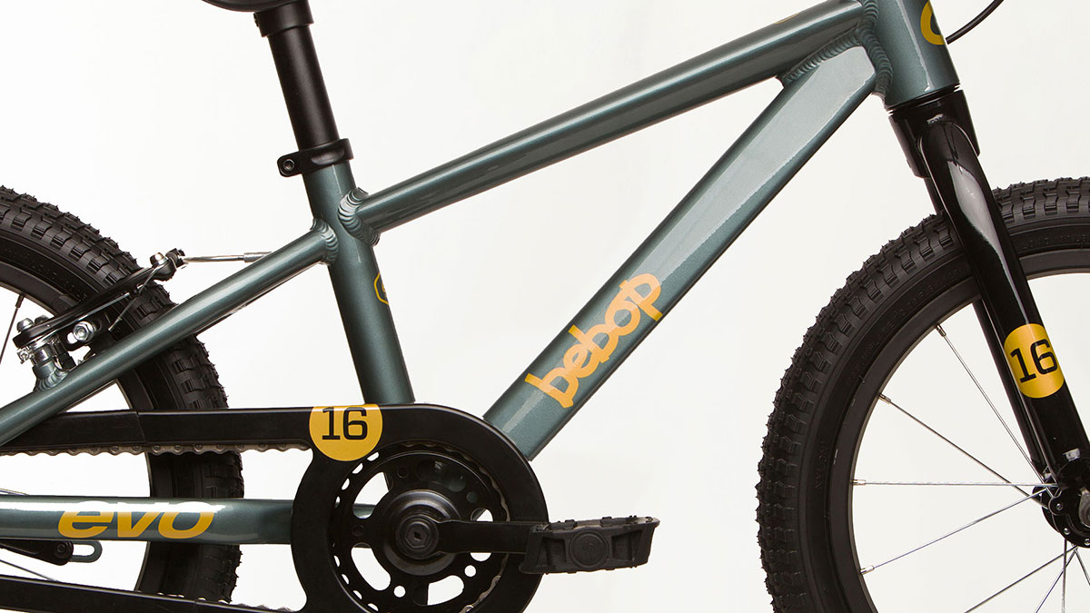 Evo Bebop 16 inch bike colorway