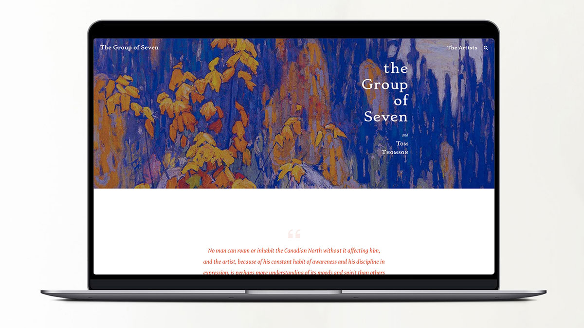 The Group of Seven website