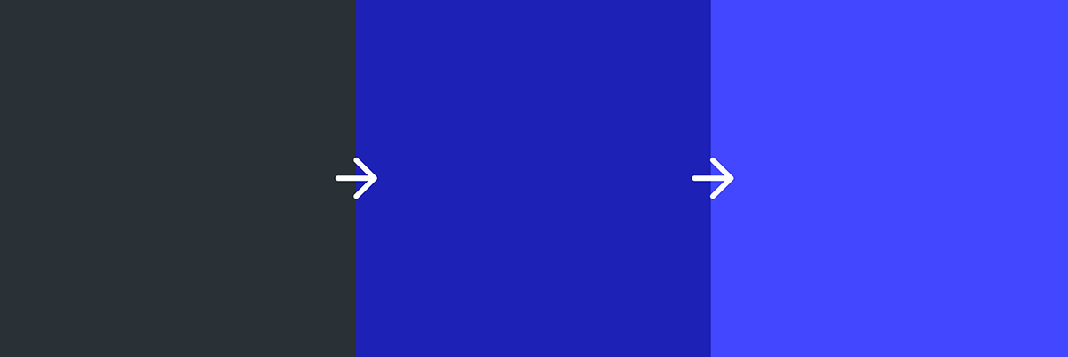 The new blue emerges.