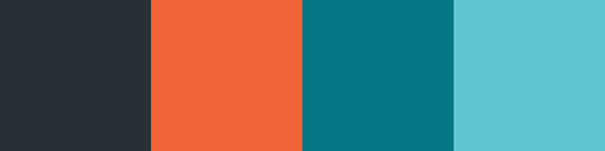 The original brand colours.