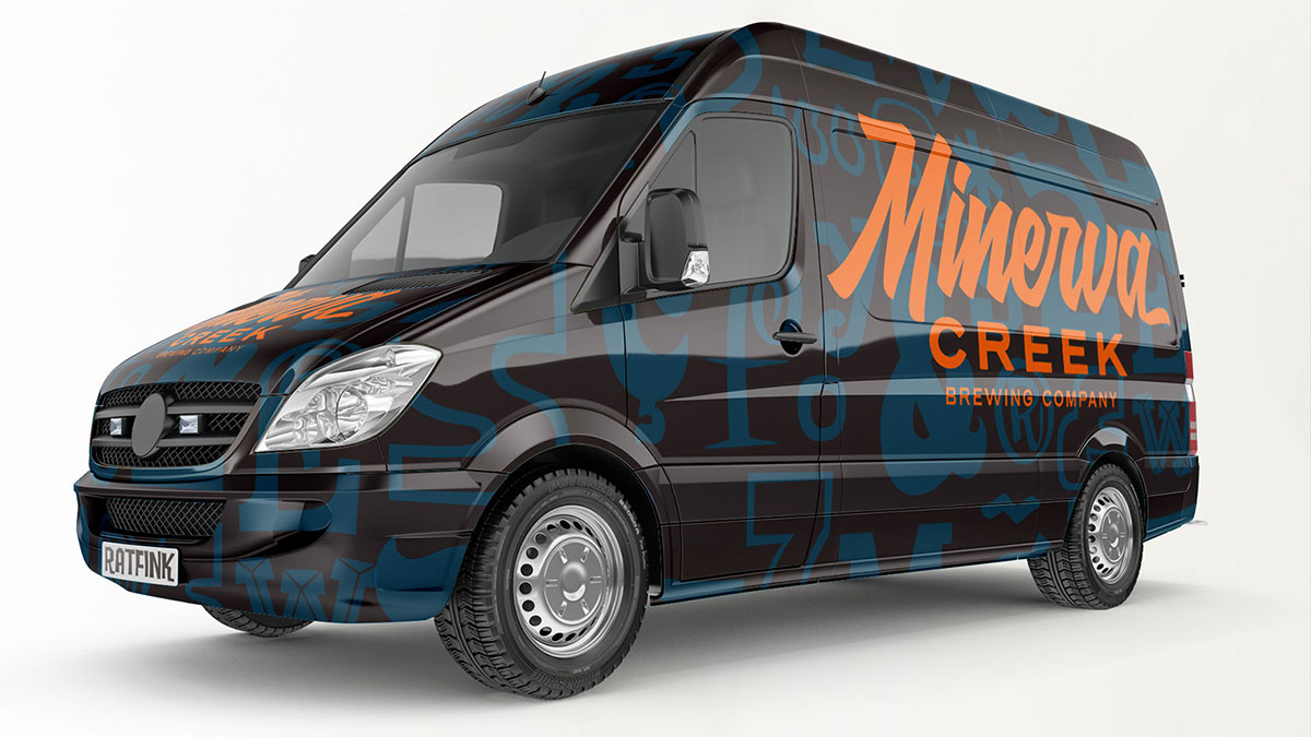 Minerva Creek van wrap